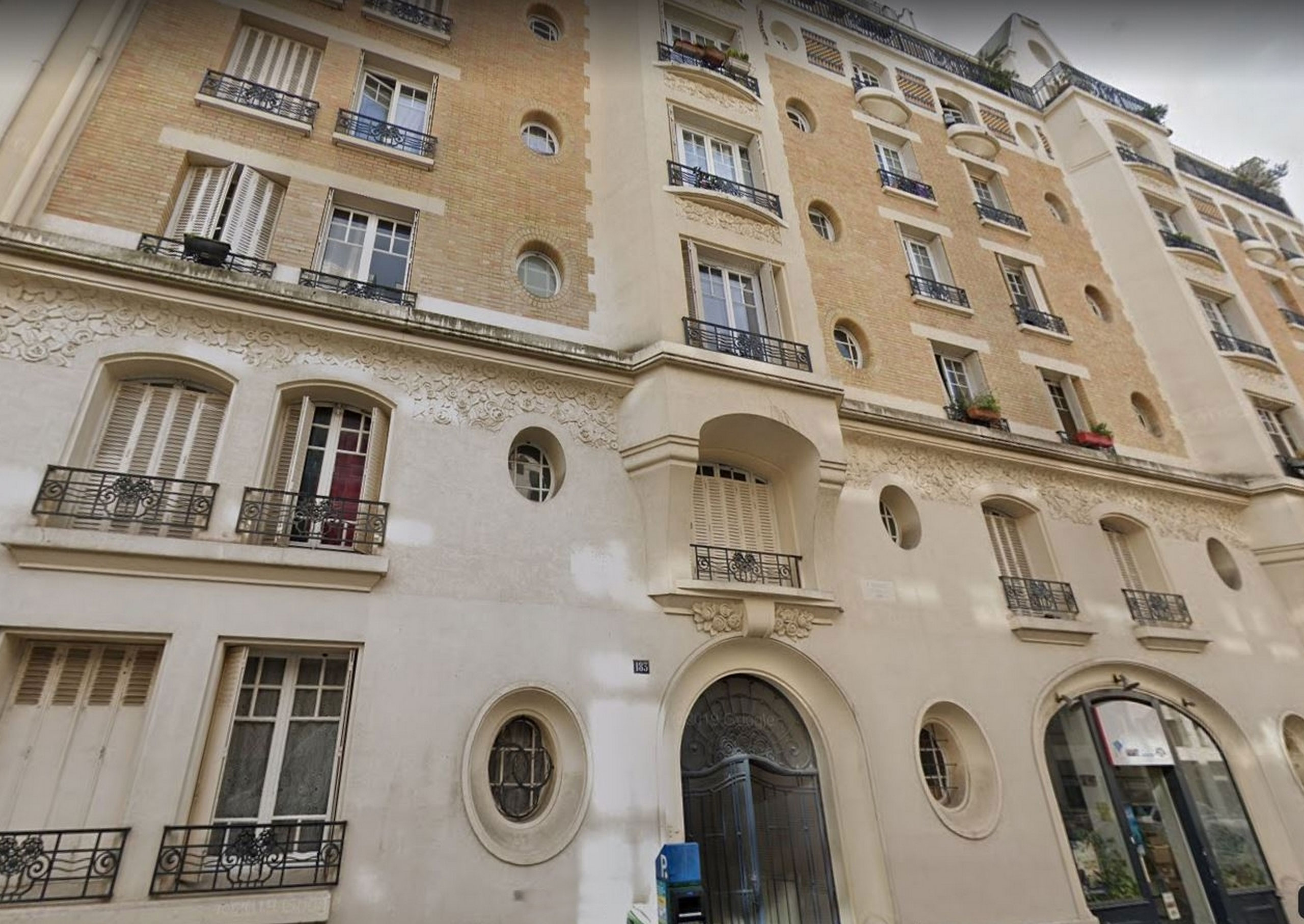 L’immeuble aujourd’hui. Au 6e étage, Marcelle Pichon habitait un appartement acheté en 1983, un an avant son décès.<br><br>