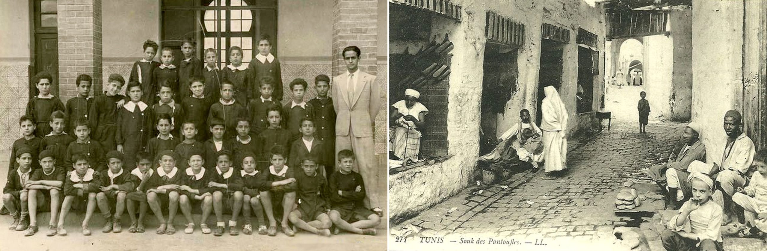 En 1935, Anouar apprenait-il l'histoire de France dans une école de Tunis… ou était-il un enfant des souks ? <br><br>